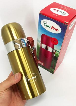 Термокружки для спорта con brio cb-381 350 мл, термочашка для чая, термосы mj-289 для фитнеса