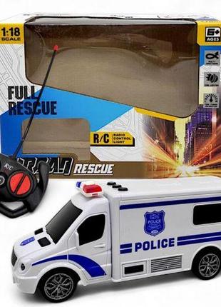 Машина "поліція" на радіокеруванні, акумулятор, в коробці