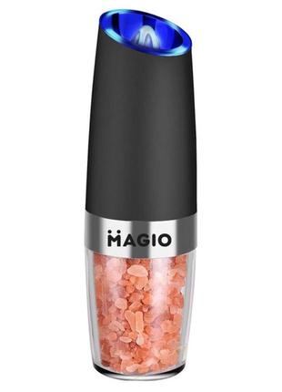 Мельница для специй с подсветкой magio mg-211, мельница для специй, мельница db-827 на батарейках