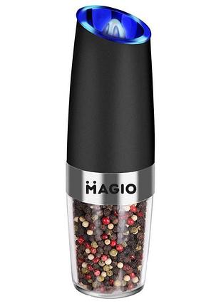 Мельница для специй с подсветкой magio mg-211, мельница для специй, мельница db-827 на батарейках6 фото
