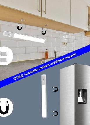 Dejaf кухонный светильник с датчиком движения свет светодиодная батарея внутренний шкаф