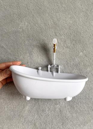 Ванна в кукольный домик, для кукол барби и лол и других