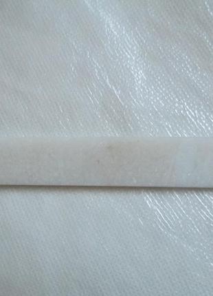 Камінь точильний зернистість 6000 білий агат  (для верстата заточування ножів apex козак hapstone та ін.)2 фото