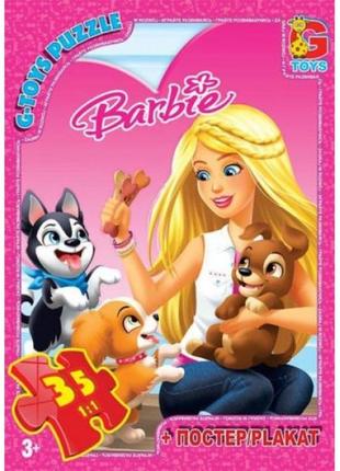 Пазлы "barbie: питомцы", 35 эл