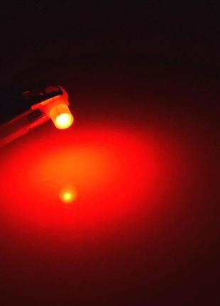 T4.7 led canbus (3030 smd) світлодіодна лампа автомобільна (колір червоний) світлодіод панель приладів підсвічування (1 шт)