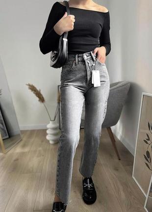 Джинси zara straight fit