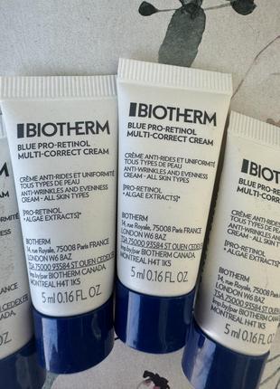 Ночной антивозрастной лифтинговый крем для лица biotherm