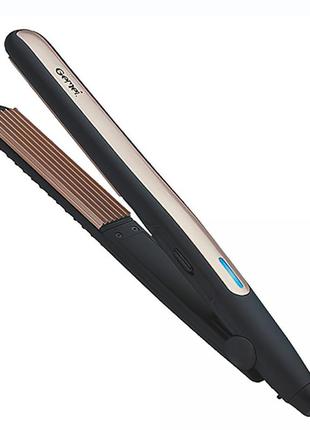 Керамічні щипці для завивки хвиль gemei 45 вт макс 200 °c для створення об'єму та моделювання зачісок ku-22