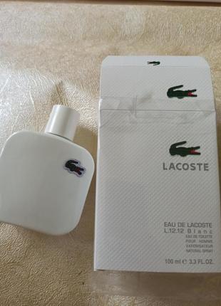 L.12.12 eau de parfum blanc for him lacoste fragrances для чоловіків