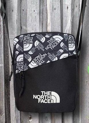 Сумка the north face / черная сумка зе норт фейс / сумка тнф / tnf