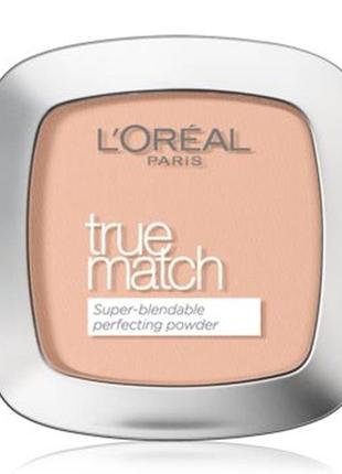 Пудра компактна l'oreal paris true match super blendable powder