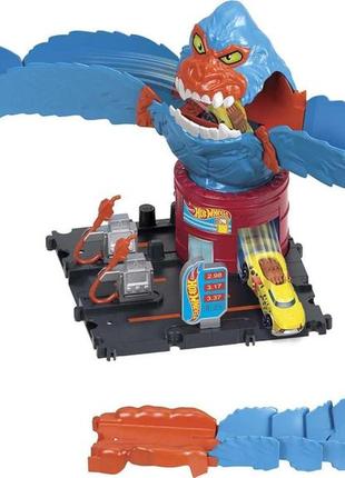 Ігровий набір hot wheels небезпечні створіння порятунок від горили