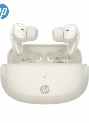 Беспроводные bluetooth-наушники - hp true wireless h10i - цвет молочно-белый
