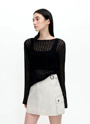 Юбка мини карго