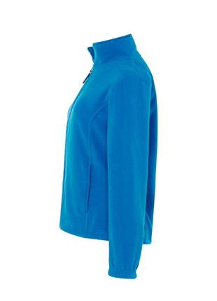 Флисовый свитер jhk polar fleece lady, размер xl, женский батник, без капюшона, синий aqua3 фото