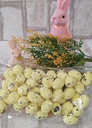 Набор яиц пенопластовых для декора, h 2,7 см, 52 шт\уп