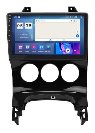 Штатная магнитола lesko для peugeot 5008 i 2009-2013 экран 9" 4/64gb carplay 4g wi-fi gps prime пежо