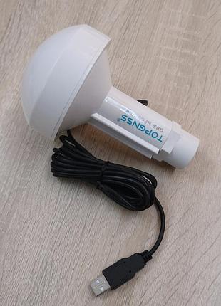 Topgnss marine ublox7020 (gps, glonass, beidou) usb приймач морського виконання  (водозахищений корпус) гойдалка