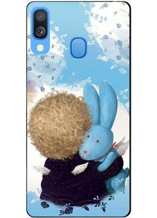 Бампер силіконовий чохол для samsung a40 з малюнком улюблений зайчик гапчинська