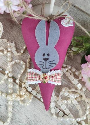 Шитое сердце из натурального льна, ручная работа, 17 см, текстильная игрушка сердце