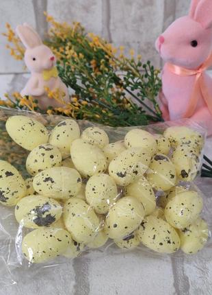 Набор яиц пенопластовых для декора, h 3-3,5 см, 36 шт\уп