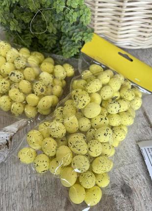 Набор яиц пенопластовых для декора, h 2 см, 100 шт\уп