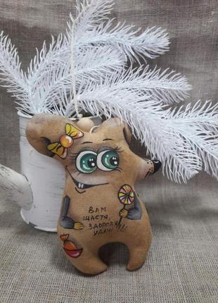 Авторская мышки "пастелька", кофе,какао,корица, выс.14 см., 85/65 (цена за 1 шт. + 20 гр.)