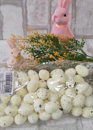 Набор яиц пенопластовых для декора, h 2,7 см, 52 шт\уп