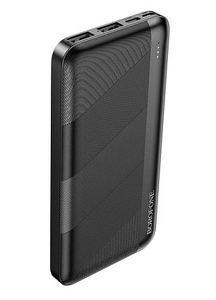 Умб з дисплеєм borofone pindar power bank 10000 mah bj27 чорний