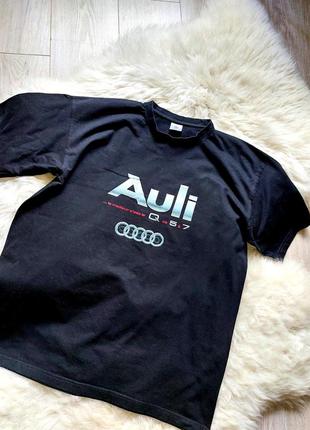 🩵🖤💚 крутая черная футболка audi2 фото