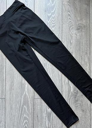 Легінси лосіни чорні xs-s8 фото