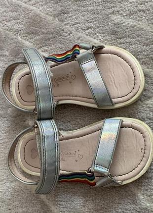Сандалии детские летние босоножки кожаные 23 р