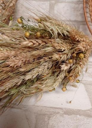 Дидух - оберег из злаковых трав на рождественский стол, h-50см