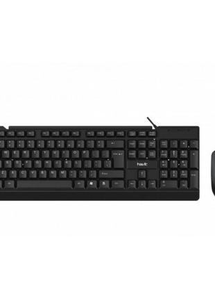 Комплект дротовий (клавіатура+мишка) havit hv-kb272cm usb black