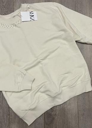 Свитшот, худи, кофта, топ zara, зара
