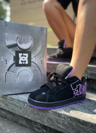 Чоловічі кросівки dc х slayer court graffik black sabbath 40