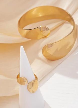 Комплект бижутерия браслет и кольцо