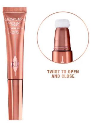 Рум'яна charlotte tilbury glowgasm beauty light wand - pinkgasm, 12ml5 фото