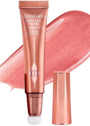 Рум'яна charlotte tilbury glowgasm beauty light wand - pinkgasm, 12ml1 фото