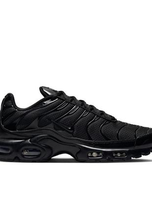 Чоловічі кросівки gorge green nike air max one color page number plus triple black повністю чорні 41 42