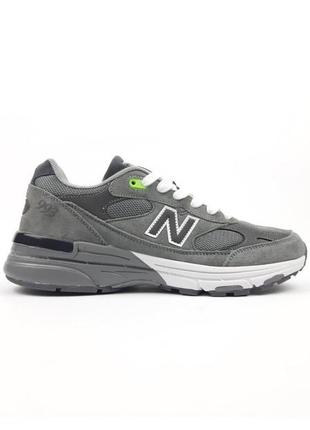 Чоловічі кросівки new balance 993 gray white 41