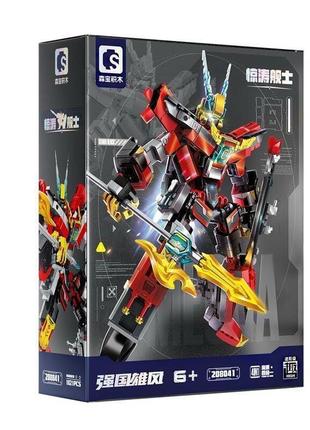 Конструктор для мальчика робот трансформер combined mecha6 фото