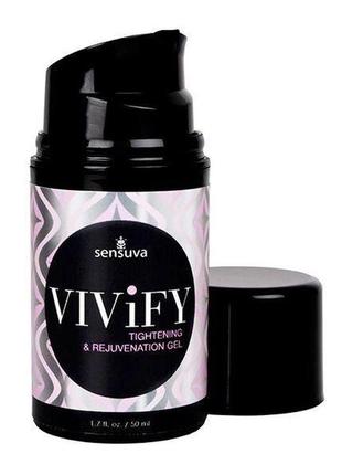 Сужающий гель для влагалища sensuva vivify tightening & rejuvenation (50 мл)