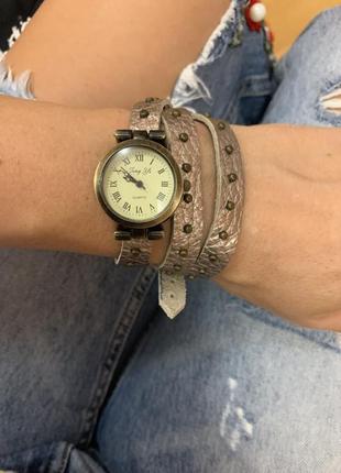 Sale!! часы кожа браслет