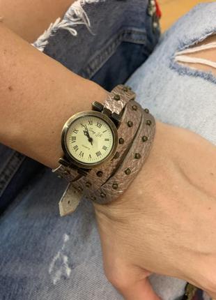 Sale!! часы кожа браслет