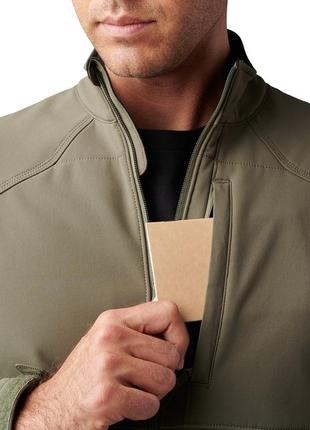 Куртка демісезонна 5.11 tactical nevada softshell jacket s ranger green4 фото