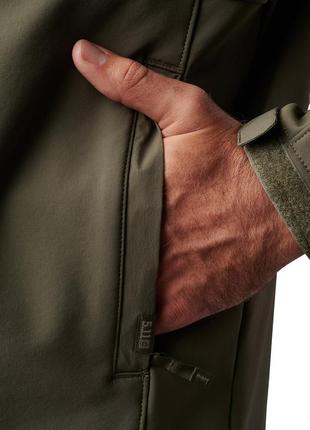 Куртка демісезонна 5.11 tactical nevada softshell jacket s ranger green7 фото