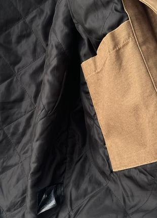 Hm workwear jacket куртка робочий стиль коричнева американська класика гарна зручна вкорочена5 фото