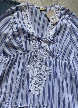 Пляжная туніка, накидка, блузка, блуза, платье, сарафан5 фото