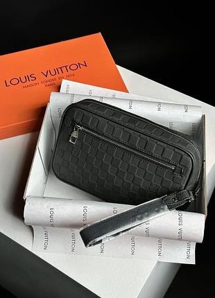 🔥 louis vuitton alpha wearable wallet black manbag